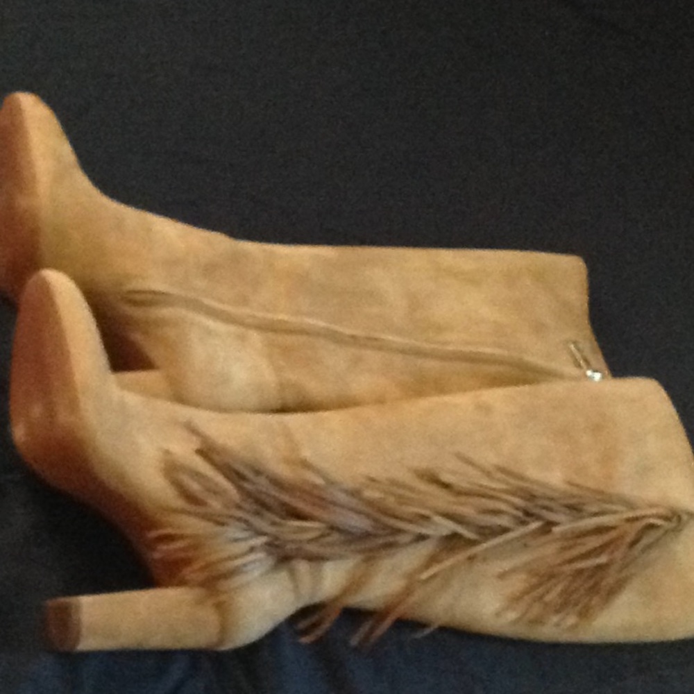 Tall Fringe Boot